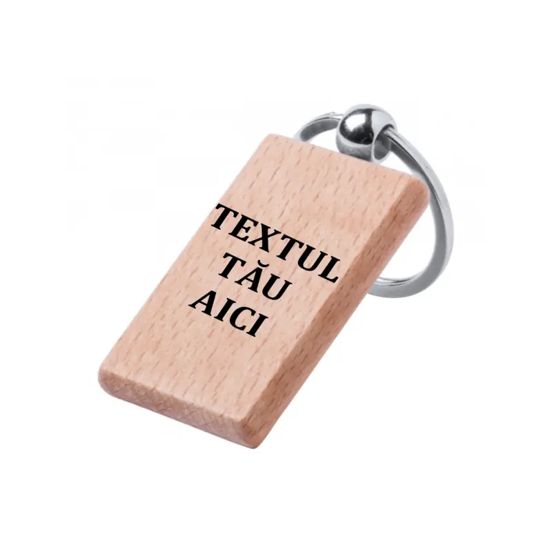 .pelton, breloc din lemn, se poate personaliza